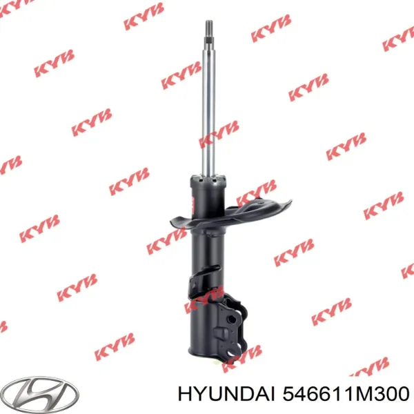 Амортизатор передній, правий 546611M300 Hyundai/Kia