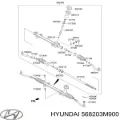 Рульовий наконечник HYUNDAI 568203M900