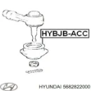 Пильник рульового накінечника HYUNDAI 5682822000 Пильник рульового накінечника HYUNDAI 5682822000