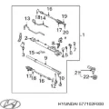 Вал/шток рульової рейки MARKET (OEM) 577102F000