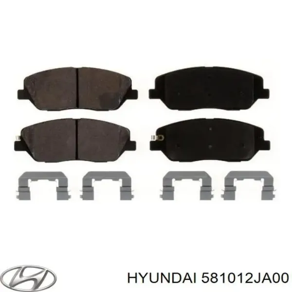 Передні тормозні колодки 581012JA00 Hyundai/Kia