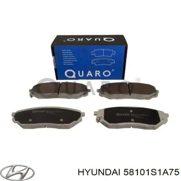 Передні тормозні колодки 58101S1A75 Hyundai/Kia