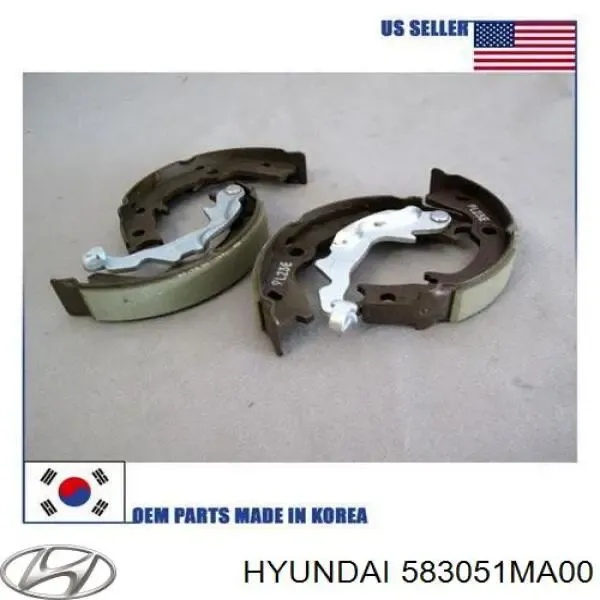 Колодки ручника 583051MA00 Hyundai/Kia