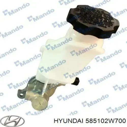 Головний гальмівний циліндр 585102W700 Hyundai/Kia