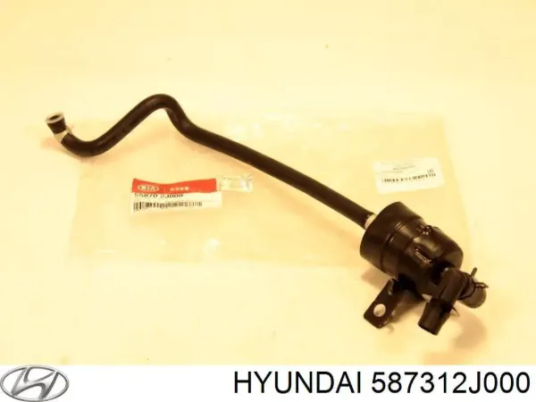 Шланг гальмівний передній, лівий 587312J000 Hyundai/Kia