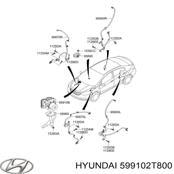 599102T800 Hyundai/Kia
