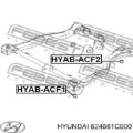 Сайлентблок передній балки/підрамника Hyundai Getz 