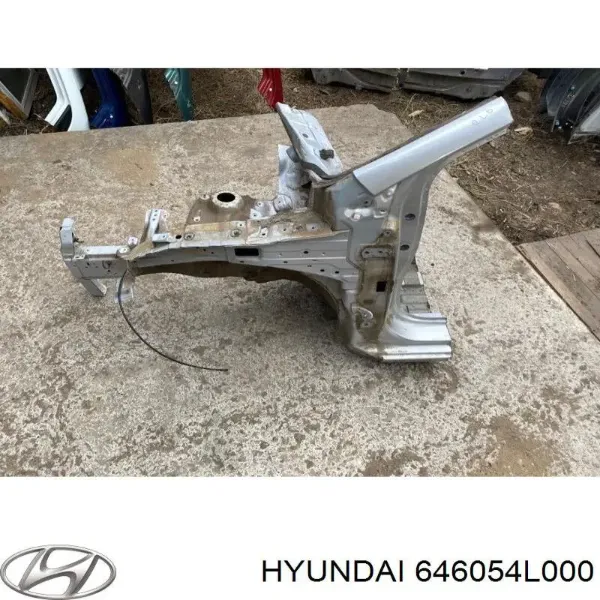 Лонжерон рами передній лівий 646054L000 Hyundai/Kia