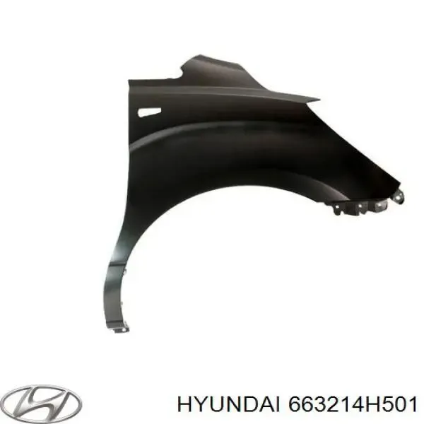 Крила 663214H501 Hyundai/Kia