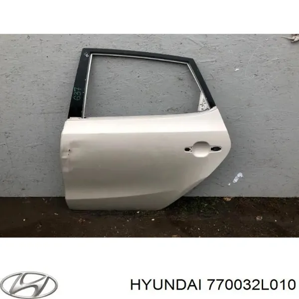 Двері пасажирськи задні ліві на Hyundai I30  FD