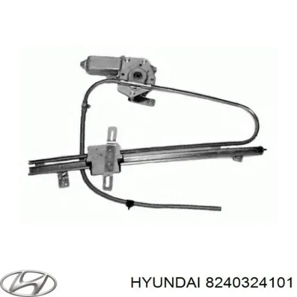 Склопідйомник передньої лівої двері 8240324101 Hyundai/Kia