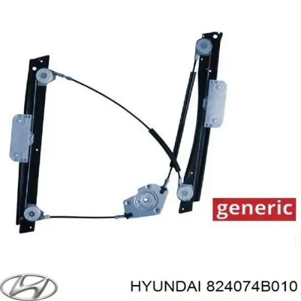 Склопідйомник передньої лівої двері Hyundai H100 P