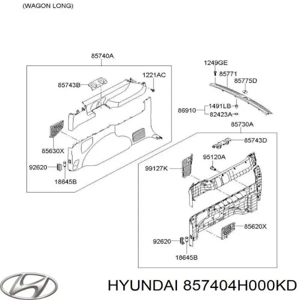 857404H000KD Hyundai/Kia