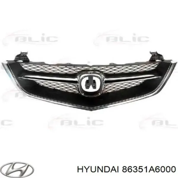 Облицювання радіатора Hyundai I30 хетчбек (GDH) (2012 - 2016) ціна, від