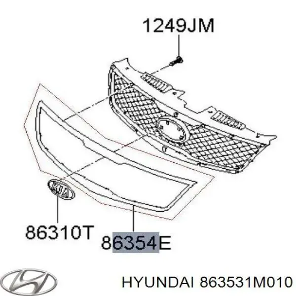  863531M010 Hyundai/Kia