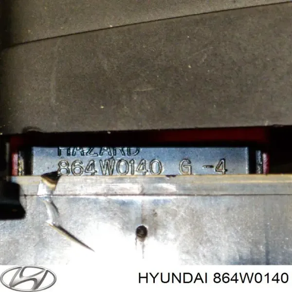Кнопка аварійки Hyundai Accent III