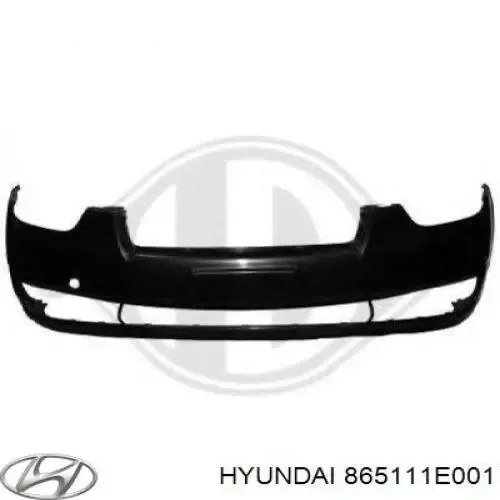 Купити Передній бампер Hyundai Accent III MC