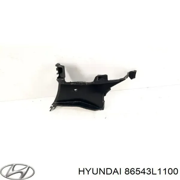Дефлектор переднього бампера, лівий 86543L1100 Hyundai/Kia