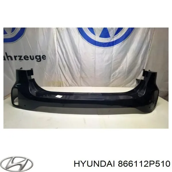 Бампер задній, верхня частина 866112P510 Hyundai/Kia