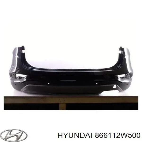 Бампер задній, верхня частина 866112W500 Hyundai/Kia