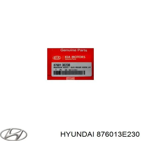  876013E230 Hyundai/Kia