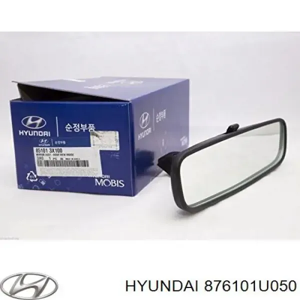 Ліве бокове дзеркало 876101U050 Hyundai/Kia