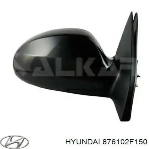 Ліве бокове дзеркало 876102F150 Hyundai/Kia