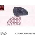 Дзеркальний елемент дзеркала заднього виду, лівого KIA Ceed ED