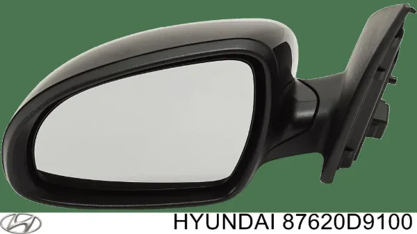 Дзеркало праве 87620D9100 Hyundai/Kia