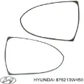 Дзеркальний елемент дзеркала заднього виду, правого HYUNDAI 876213W450