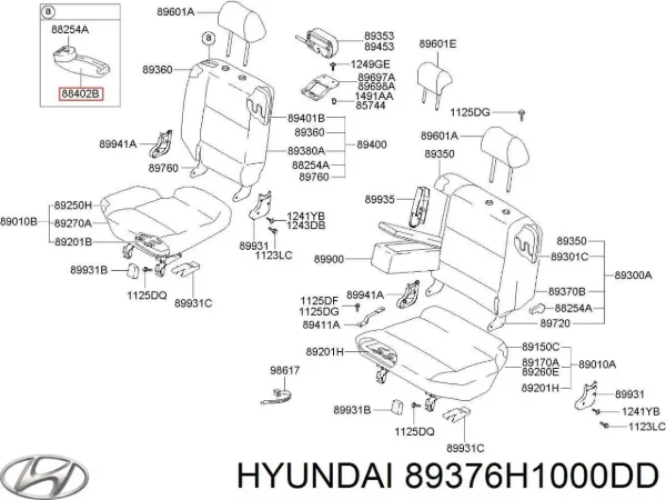  89376H1000DD Hyundai/Kia