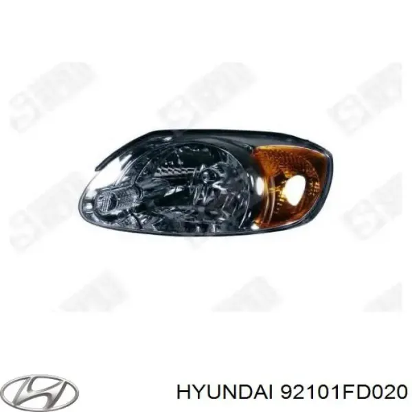 Фара ліва 92101FD020 Hyundai/Kia