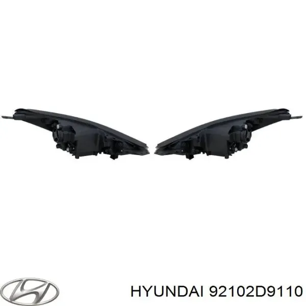 Фара права 92102D9110 Hyundai/Kia
