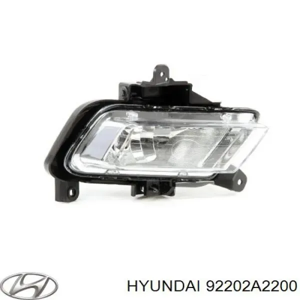 Фара протитуманна, права 92202A2200 Hyundai/Kia