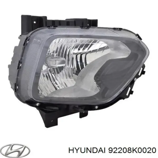 Фара денного світла, права 92208K0020 Hyundai/Kia