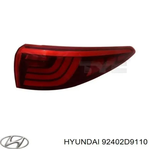 Ліхтар задній правий, зовнішній 92402D9110 Hyundai/Kia