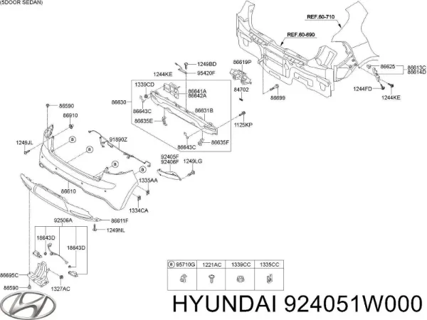  924051W000 Hyundai/Kia