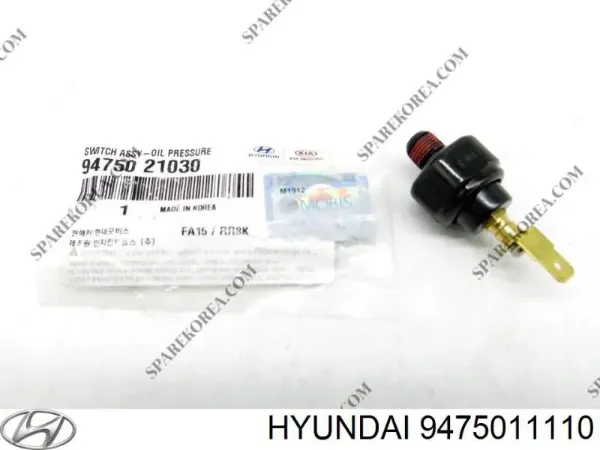 Датчик тиску масла 9475011110 Hyundai/Kia
