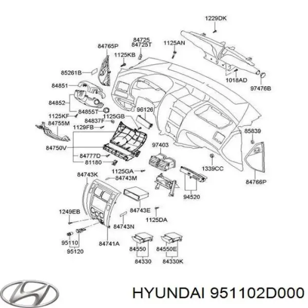 Купити Прикурювач Hyundai I30  FD