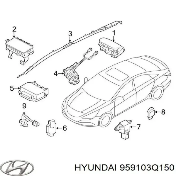  959103Q150 Hyundai/Kia
