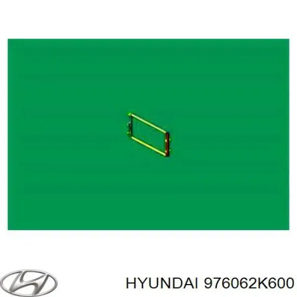 Радіатор кондиціонера 976062K600 Hyundai/Kia