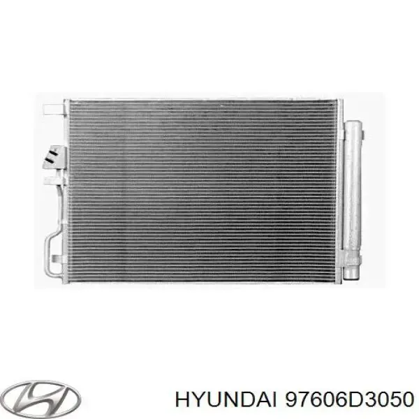 Радіатор кондиціонера 97606D3050 Hyundai/Kia