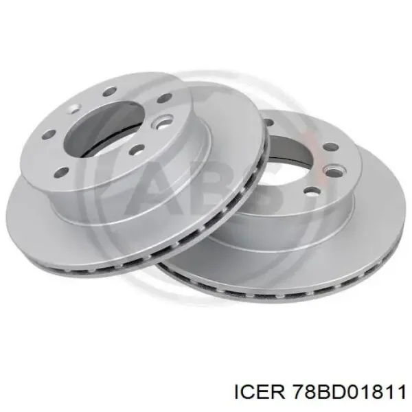 Гальмівні диски передні 78BD01811 Icer