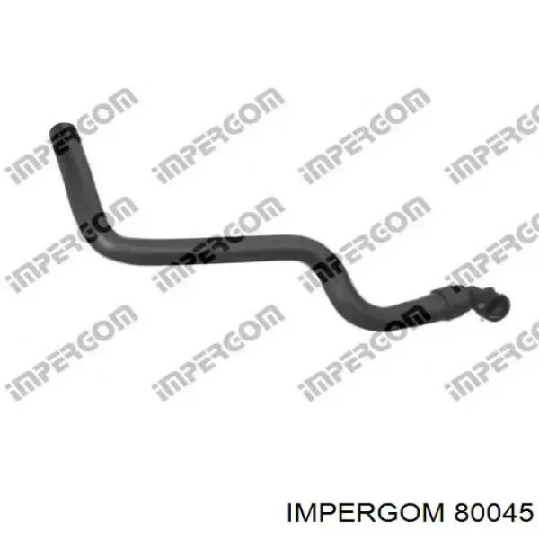 Патрубок термостата 80045 Impergom