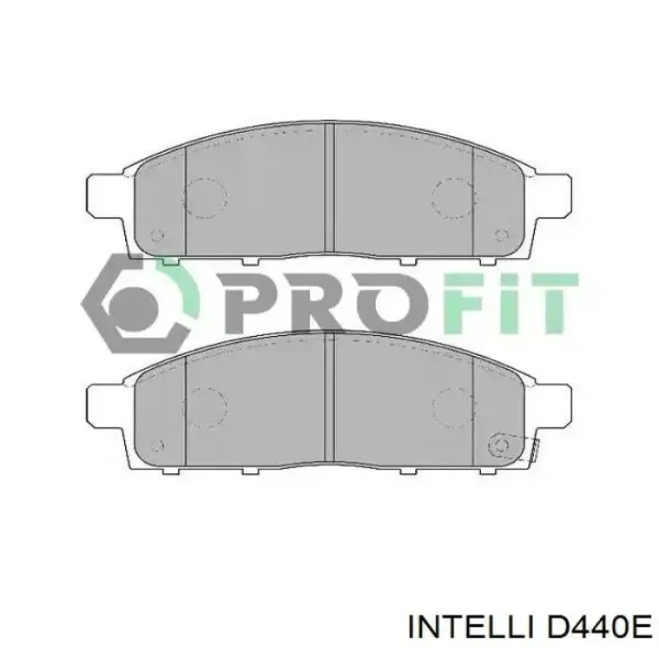 Передні тормозні колодки D440E Intelli