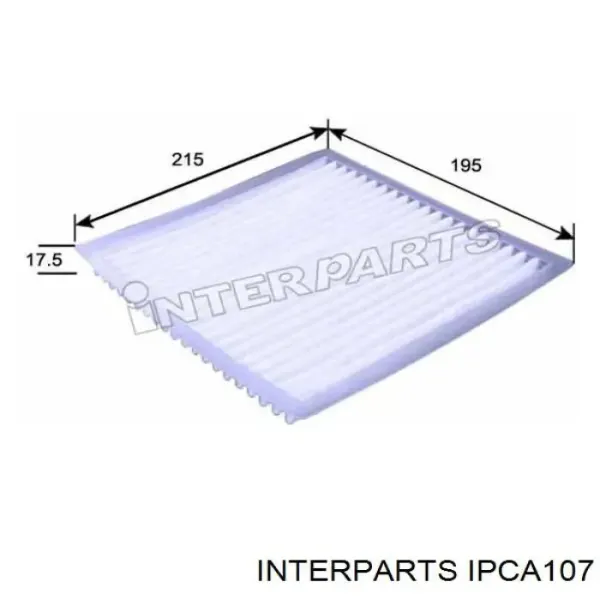 Фільтр салону IPCA107 Interparts