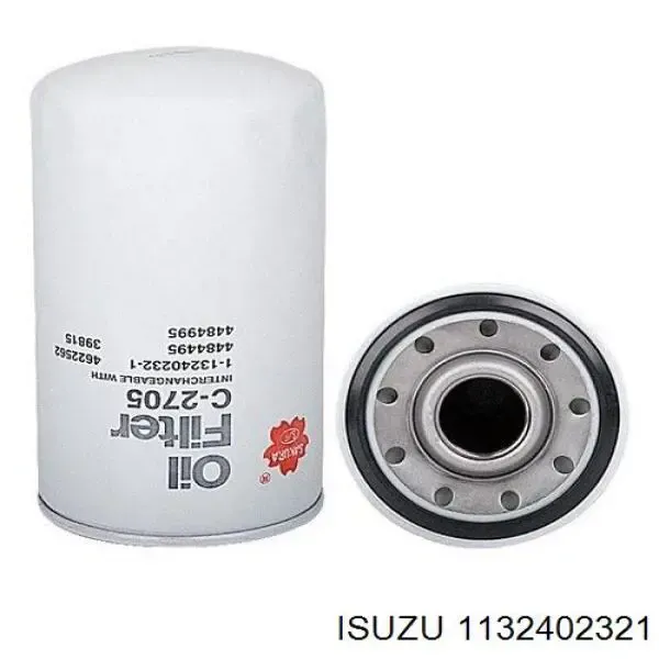 Масляний фільтр 1132402321 Isuzu
