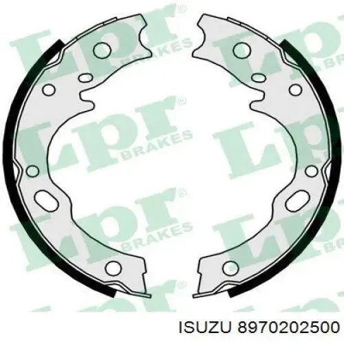 Колодки ручника 8970202500 Isuzu