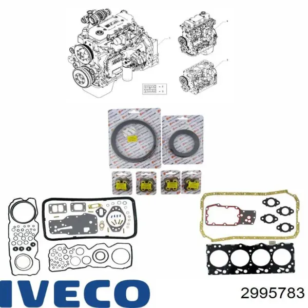 Комплект прокладок 2995783 Iveco