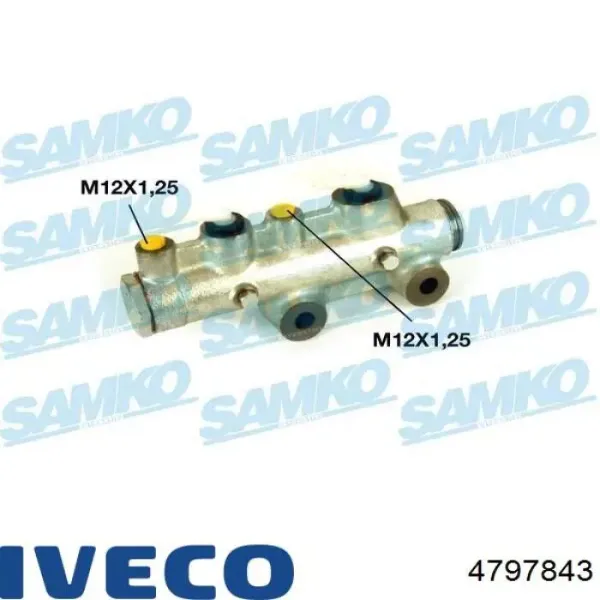 Головний гальмівний циліндр 4797843 Iveco